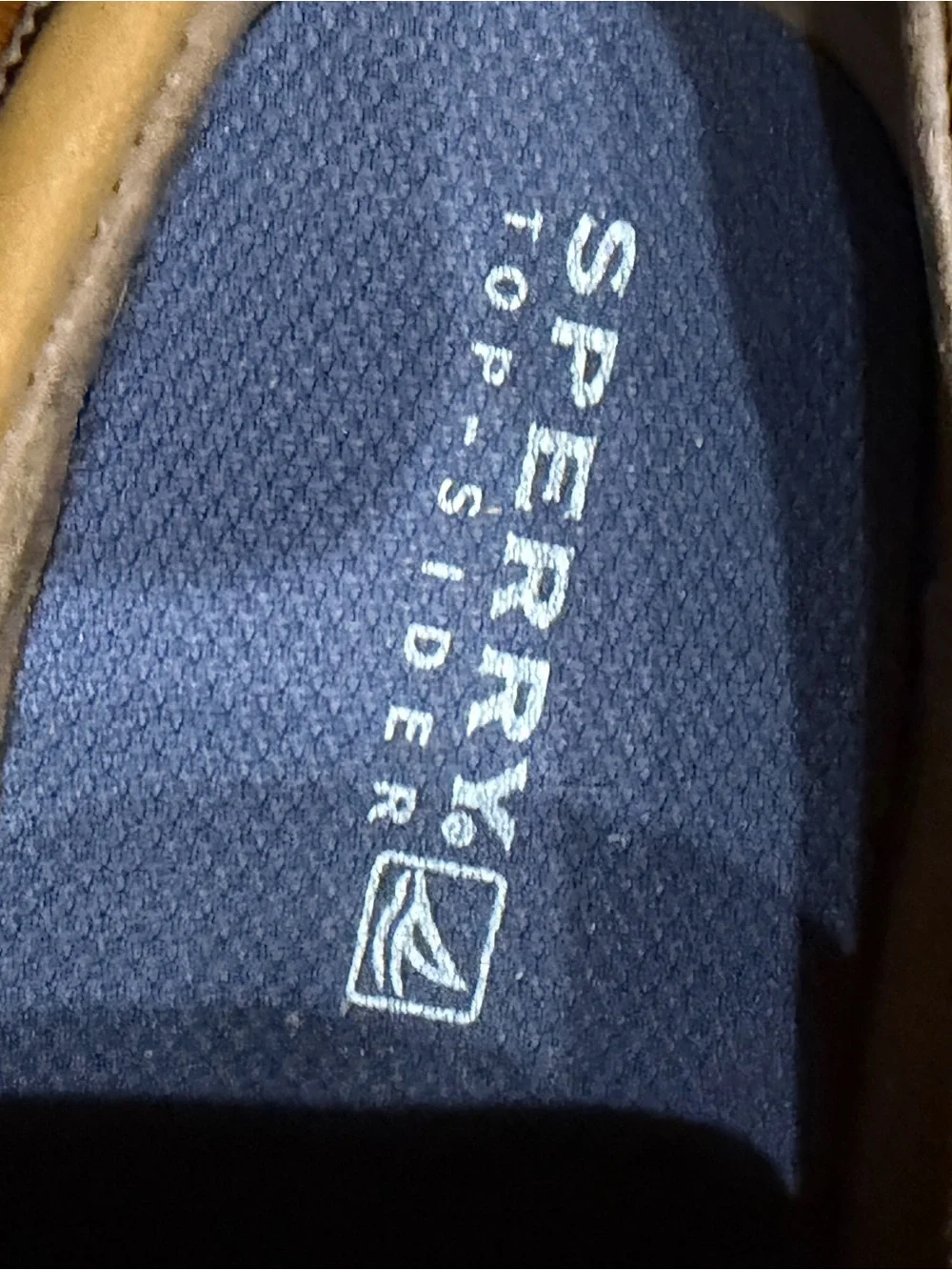 Sperry Top-Sider Tan Leather Boat Shoes Boys Size 4M